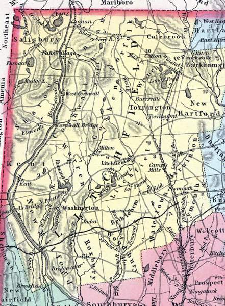 Litchfield County, Connecticut, 1857