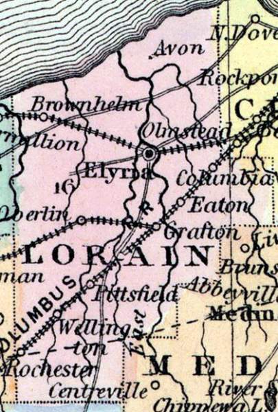 Lorain County, Ohio, 1857