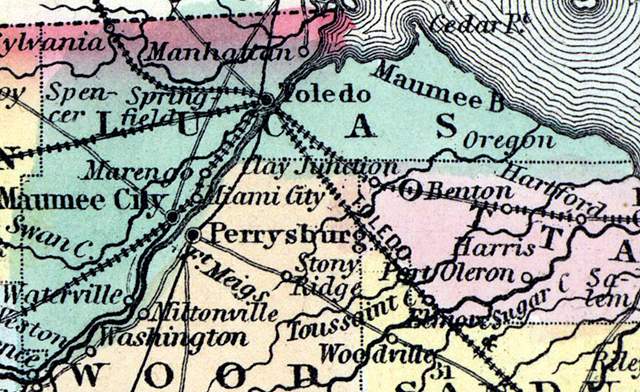 Lucas County, Ohio, 1857