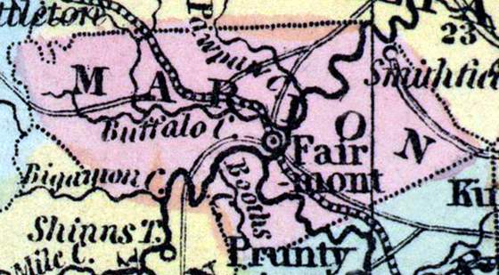 Marion County, Virginia, 1857