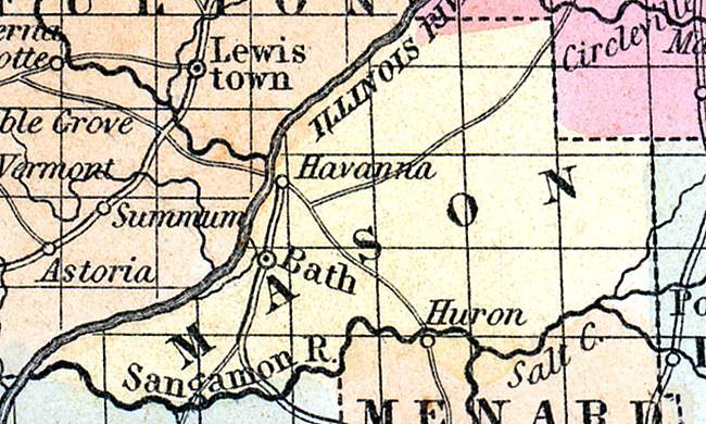 Mason County, Illinois, 1857