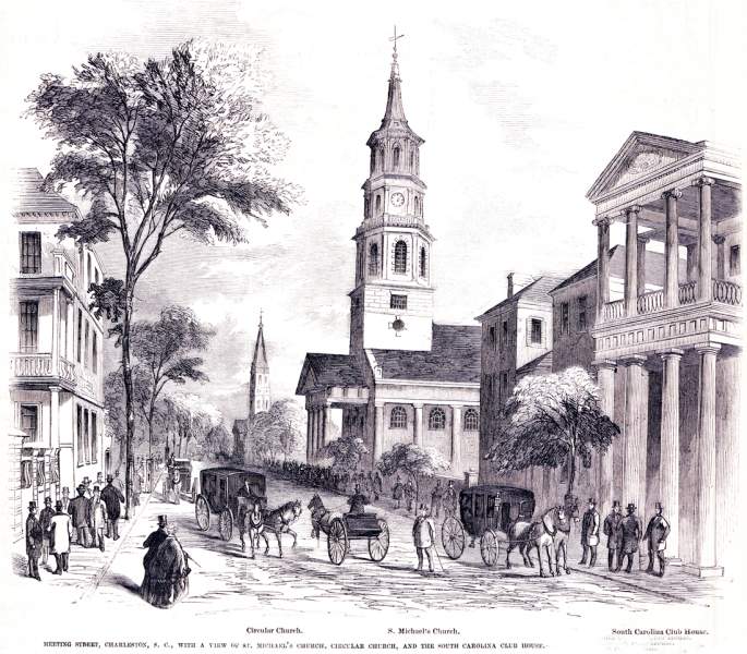 Meeting Street, Charleston, South Carolina, November 1861