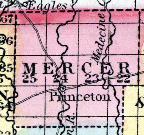 Mercer County, Missouri, 1857