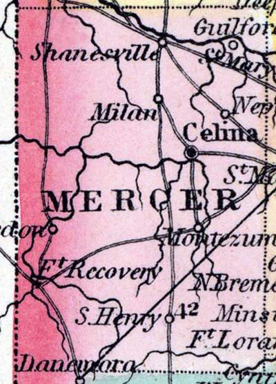Mercer County, Ohio, 1857