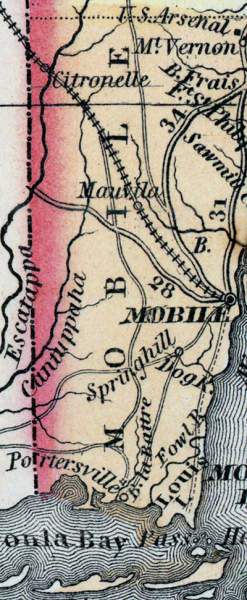 Mobile County, Alabama, 1857