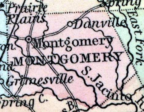 Montgomery County, Texas, 1857
