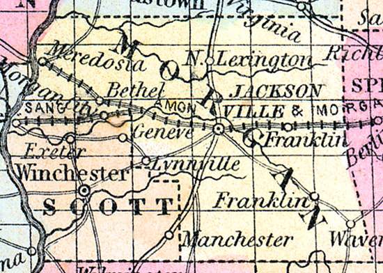 Morgan County, Illinois, 1857