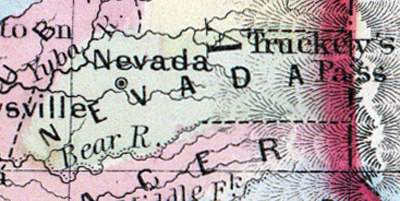 Nevada County, California, 1860
