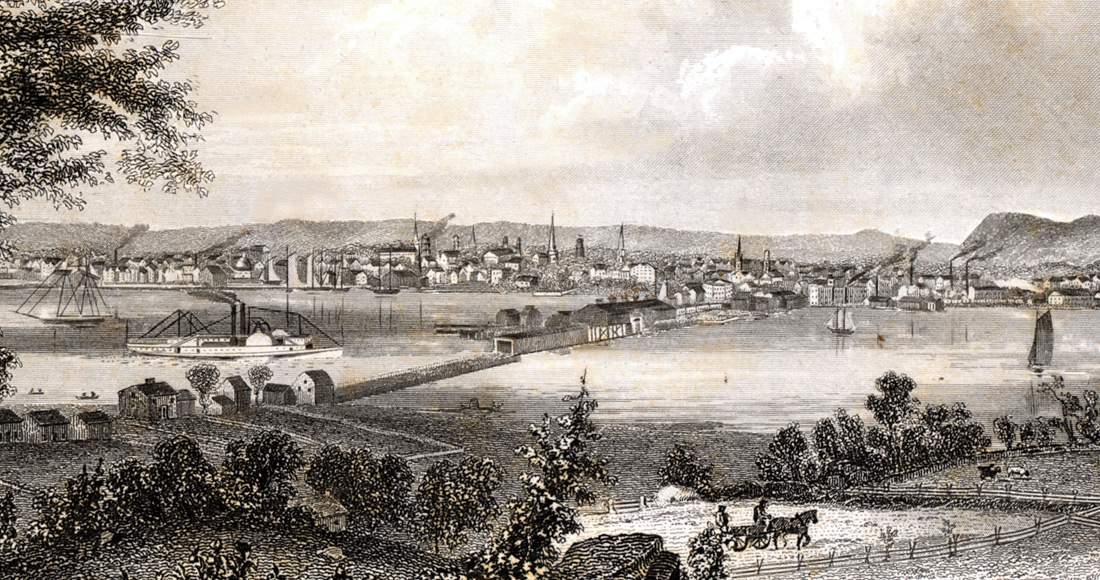 New Haven, Connecticut, 1854