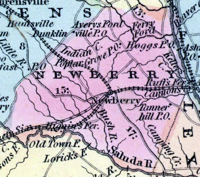 Newberry District, South Carolina, 1857 | House Divided