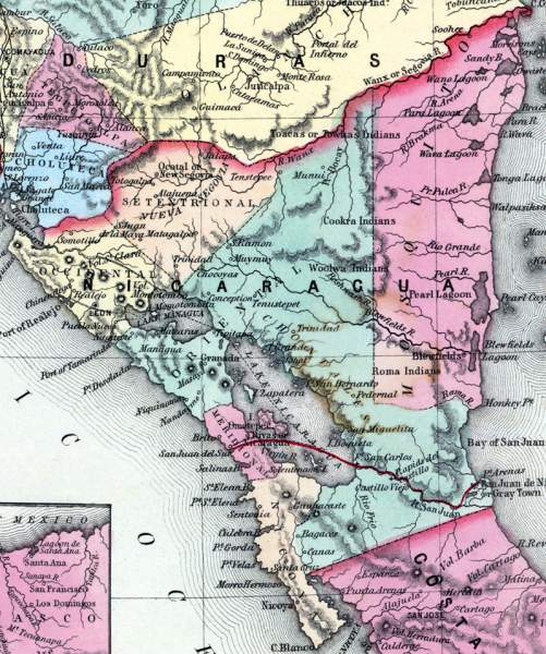 Nicaragua, 1857