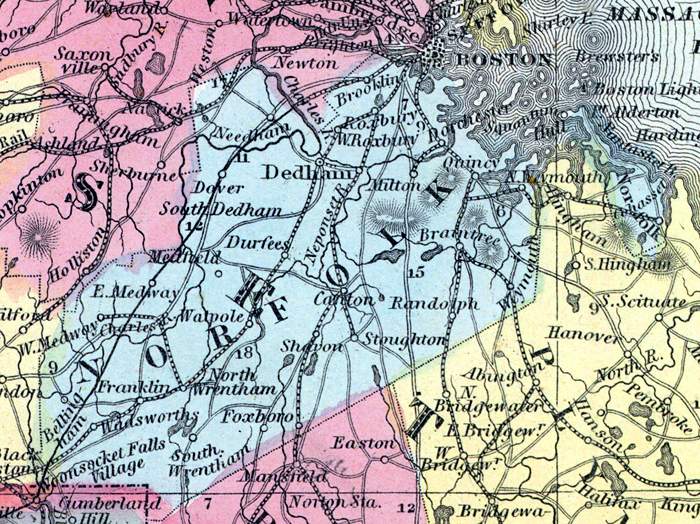 Norfolk County, Massachusetts, 1857