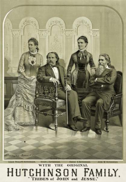 "Tribes of John and Jesse," With the Original Hutchinson Family