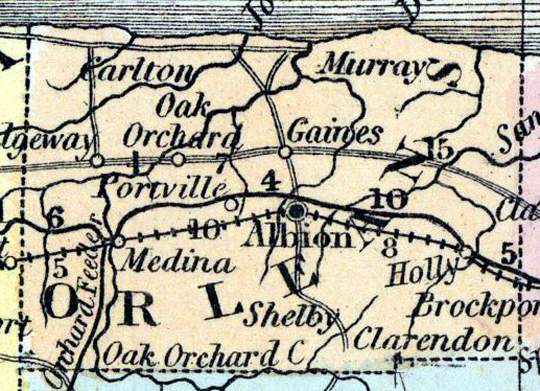 Orleans County, New York, 1857