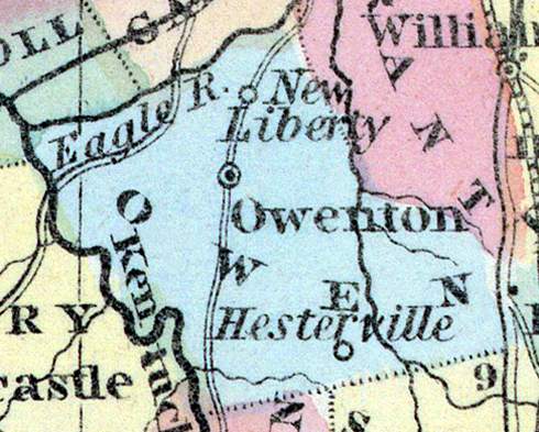 Owen County, Kentucky, 1857