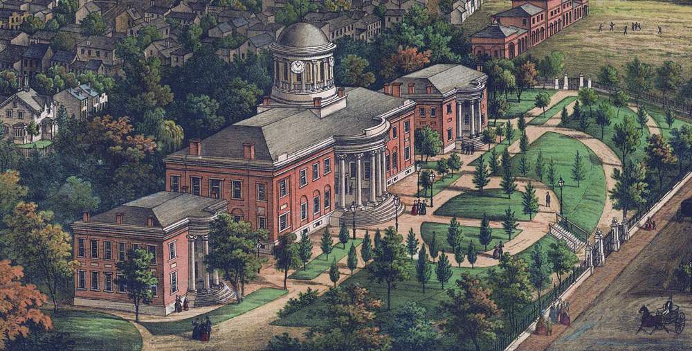 Pennsylvania State Capitol, Harrisburg, Pennsylvania, 1855