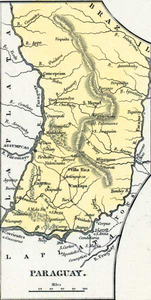 Paraguay, 1857