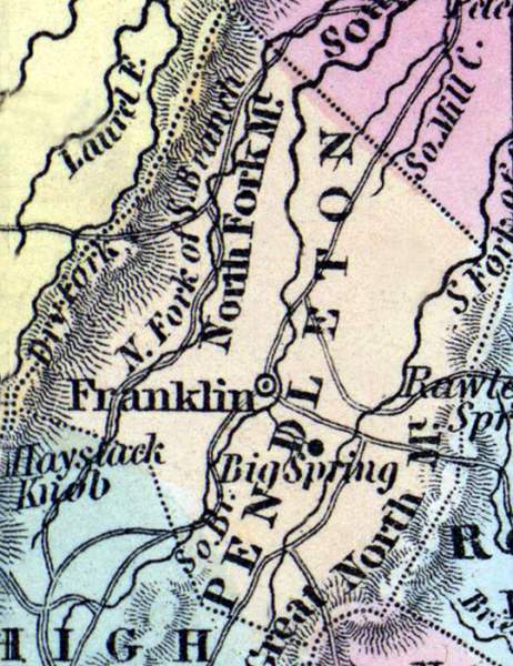 Pendleton County, Virginia, 1857