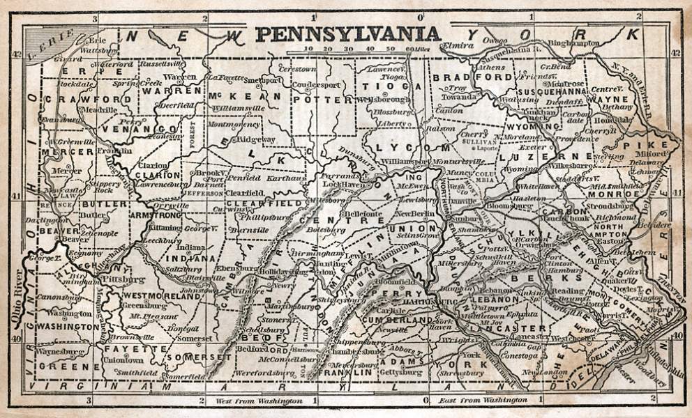 Pennsylvania, 1853