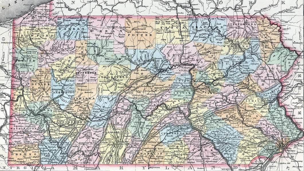 Pennsylvania, 1857