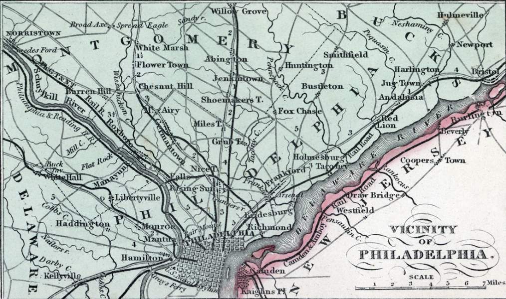 Philadelphia, Pennsylvania Vicinity, 1857