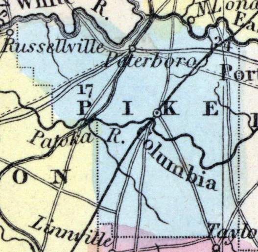 Pike County, Indiana, 1857