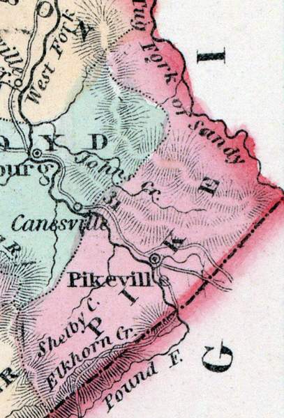 Pike County, Kentucky, 1857