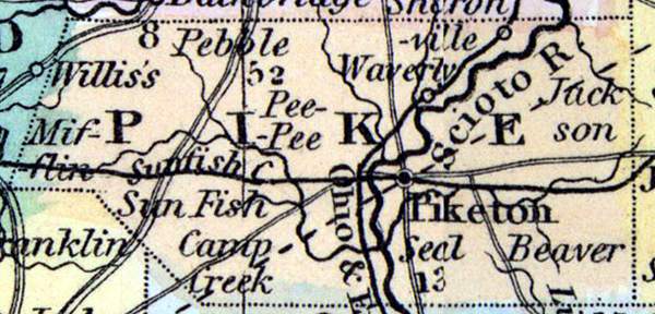 Pike County, Ohio, 1857
