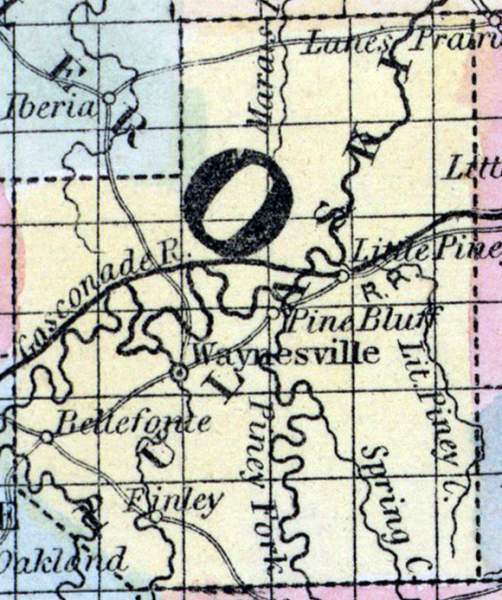 Pulaski County, Missouri, 1857