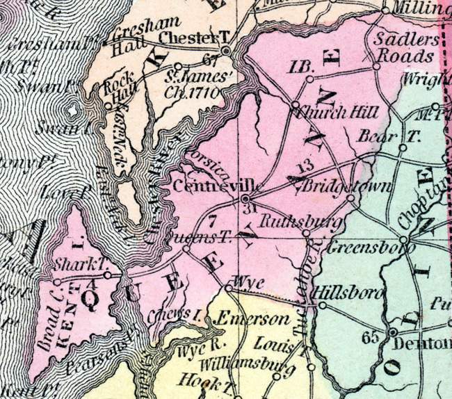 Queen Anne County, Maryland, 1857 | House Divided