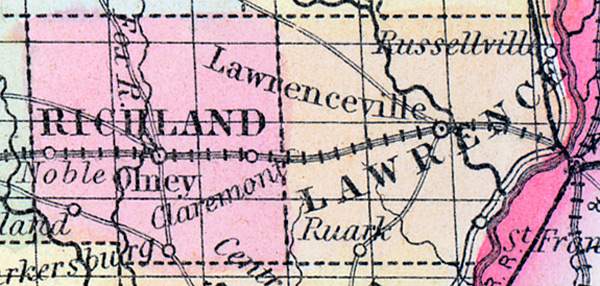 Richland County, Illinois, 1857