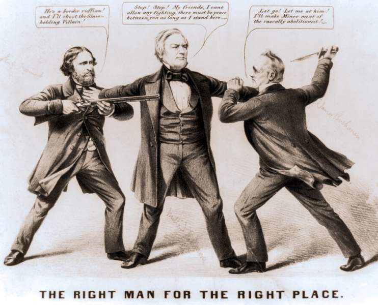 "The Right Man For the Right Place," 1856