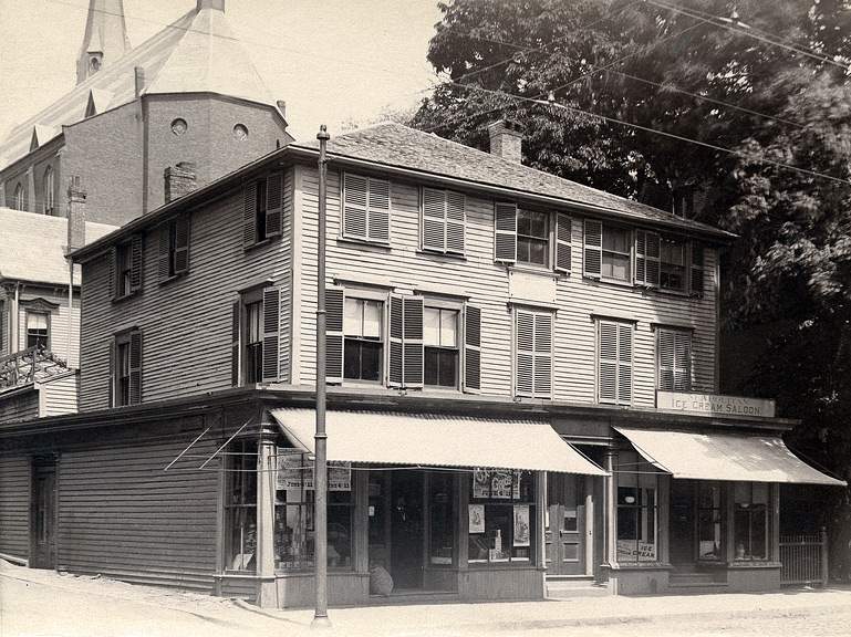 Birthplace of Samuel Morse, Charlestown, Massachusetts.