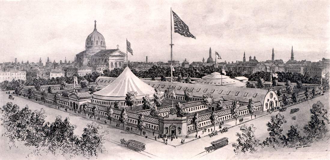 U.S. Sanitary Commission Fair, Logan Square, Philadelphia, June 1864