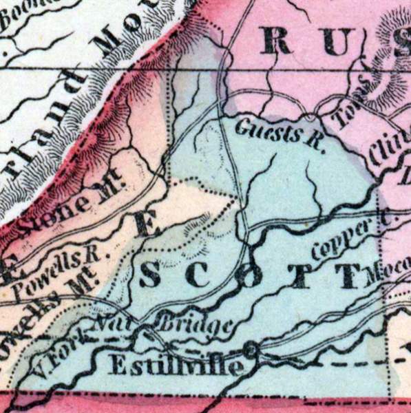 Scott County, Virginia, 1857