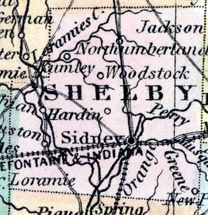 Shelby County, Ohio, 1857