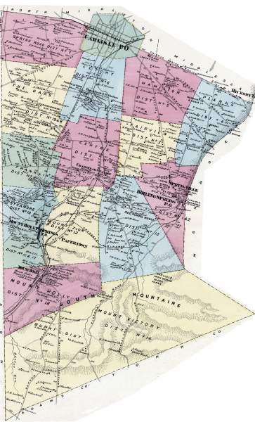 South Middleton Township, Cumberland County, Pennsylvania, 1872, zoomable image