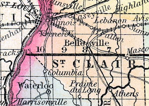 St. Clair County, Illinois, 1857