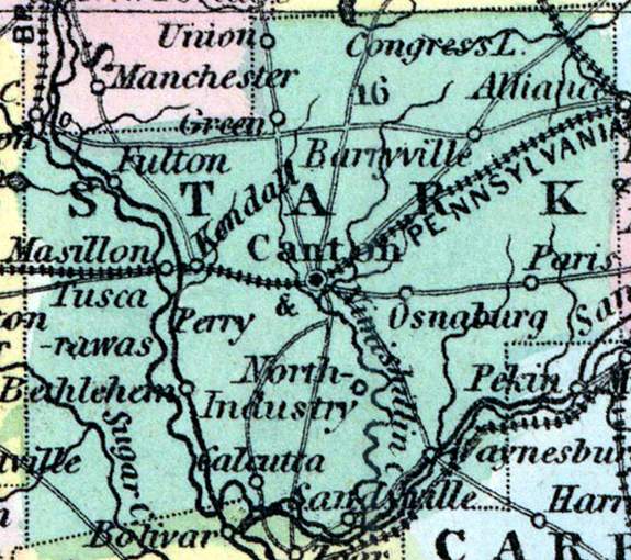 Stark County, Ohio, 1857