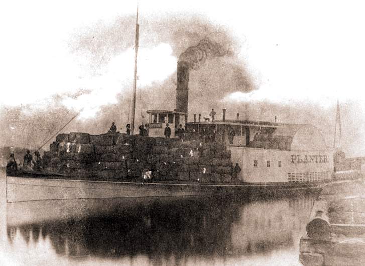 Confederate Steam Vessel PLANTER, circa 1861