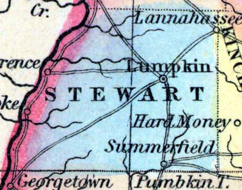 Stewart County, Georgia, 1857