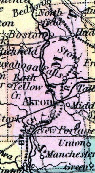 Summit County, Ohio, 1857