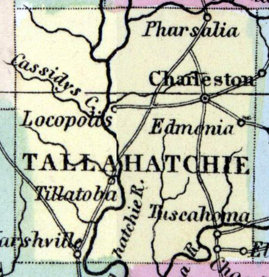 Tallahatchie County, Mississippi, 1857