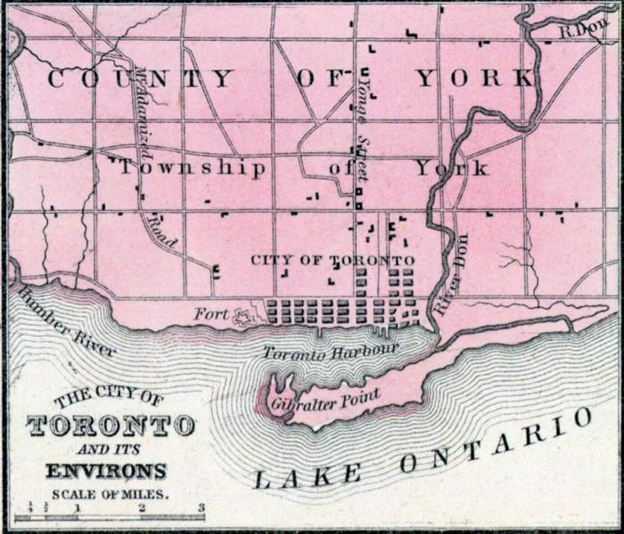 Toronto, Canada West (Ontario), 1857