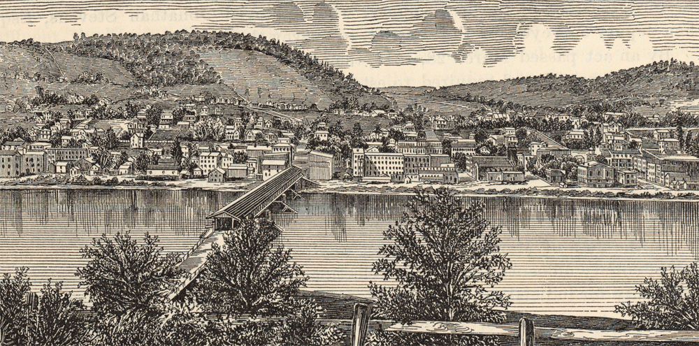 Towanda, Pennsylvania, circa 1870