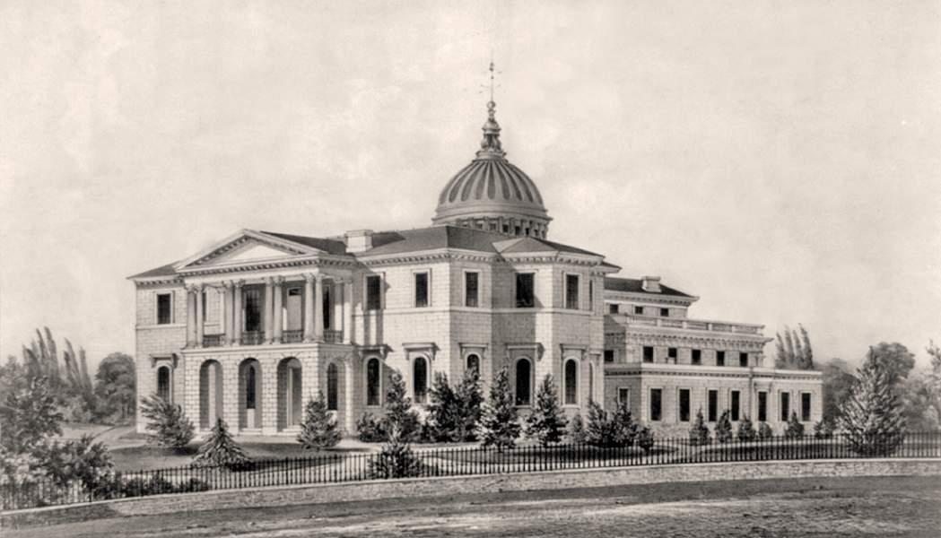 State Capitol, Trenton, New Jersey, circa 1846