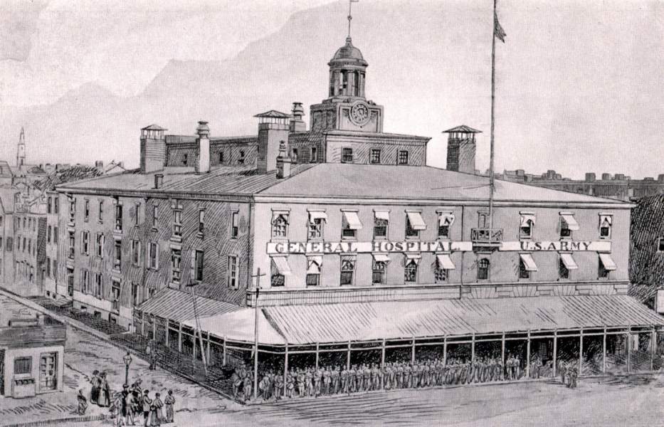 U.S. General Hospital, Broad Street, Philadelphia, Pennsylvania, 1861