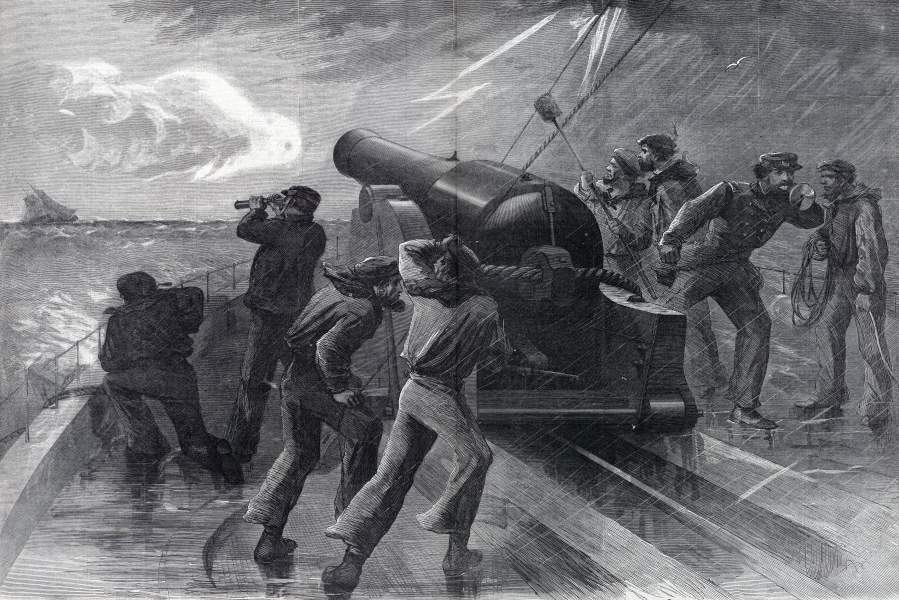 "Chase of A Blockade Runner," Harper's Weekly, November 26, 1864