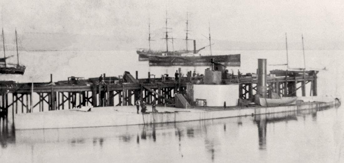U.S.S. Camanche, San Francisco Harbor, 1866