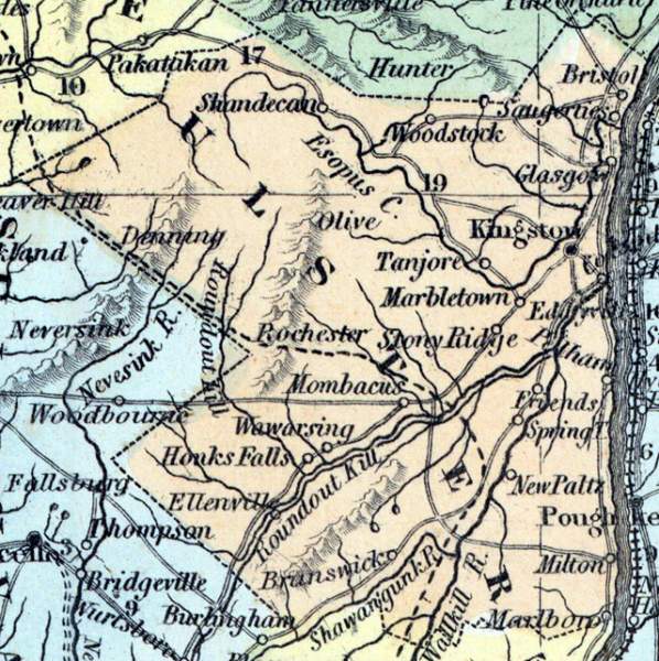 Ulster County, New York, 1857 | House Divided